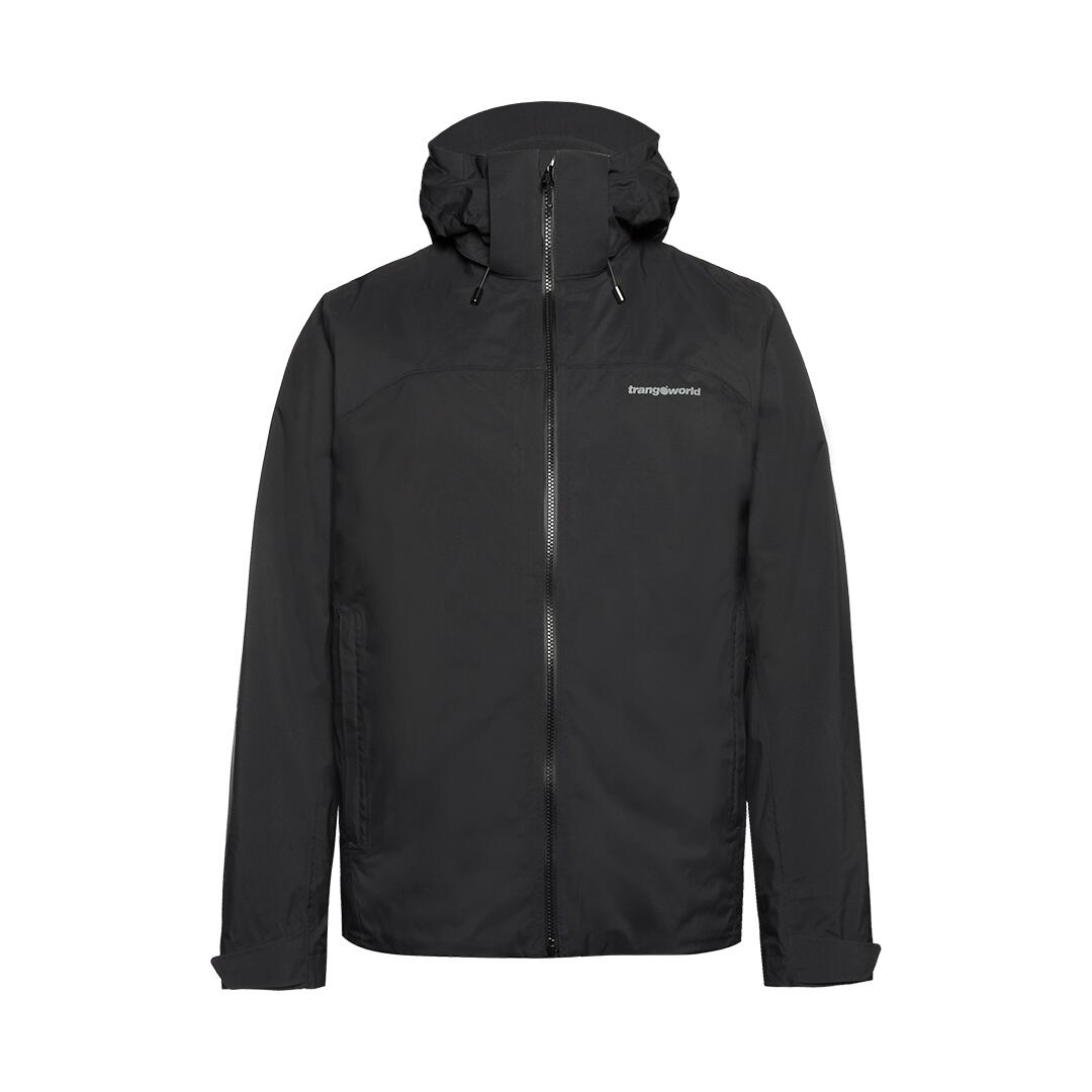 TRANGOWORLD Chaqueta 3 en 1 para Hombre Trangoworld Stabio complet Negro/Negro Impermeable