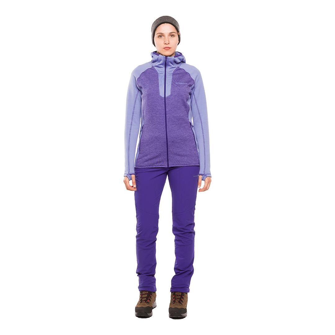 Forro polar para Mujer Trangoworld Ambler Morado 4/7
