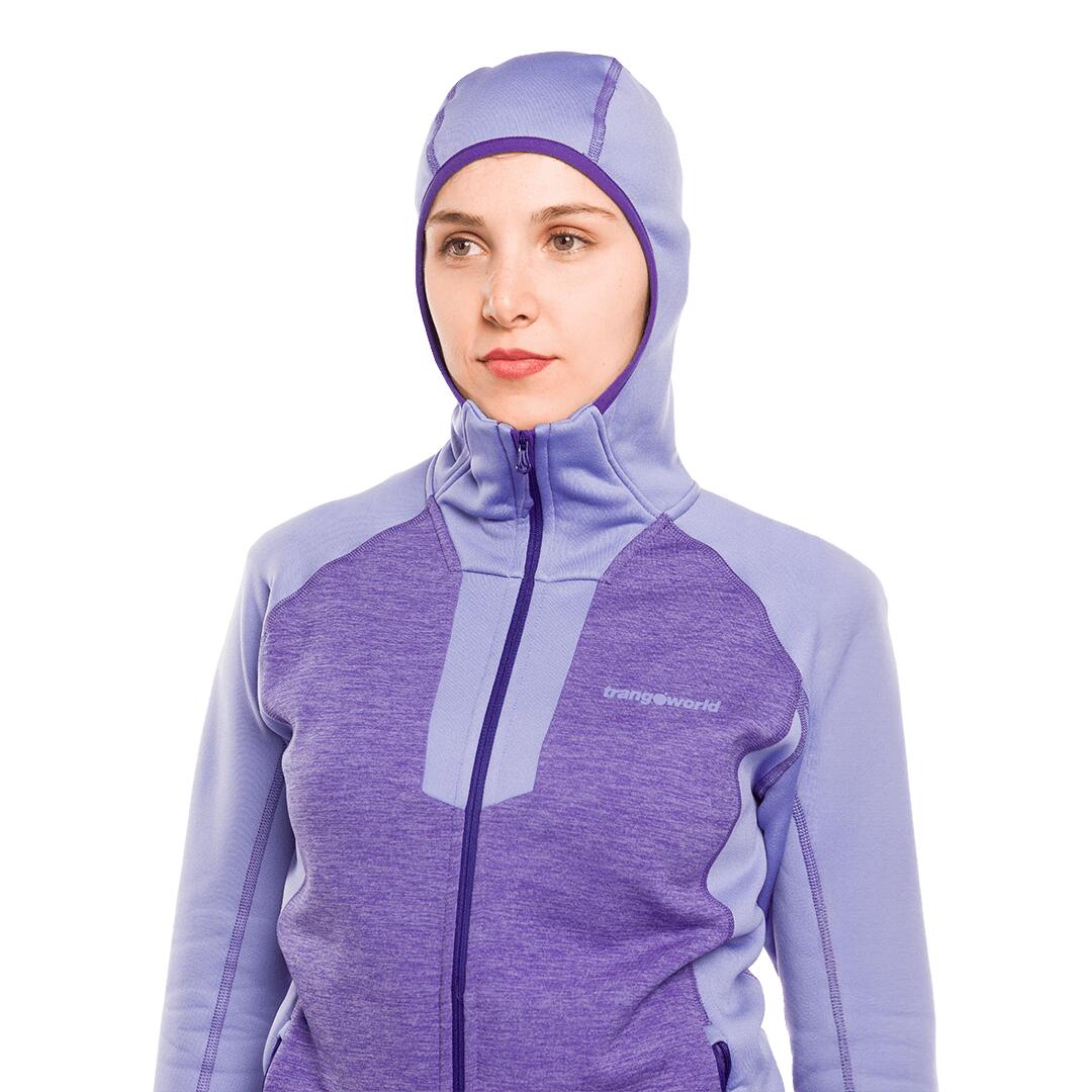 Forro polar para Mujer Trangoworld Ambler Morado 5/7