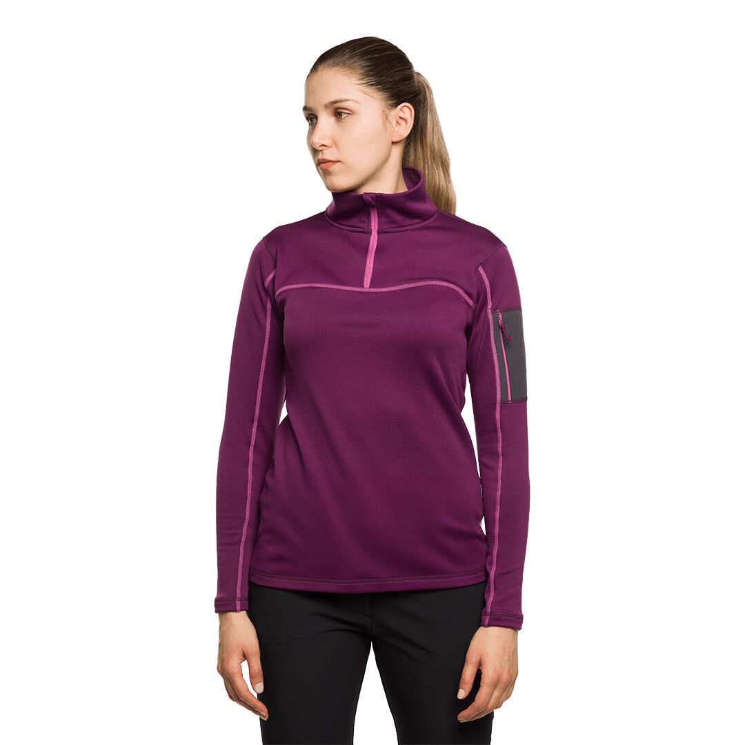 TRANGOWORLD Jersey para Mujer Trangoworld Figarol Morado/Gris