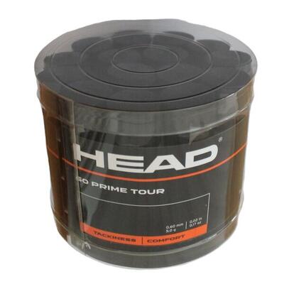 Griffband für Tennisschläger 60 Stück Schwarz HEAD Prime Tour 60 pcs Pack