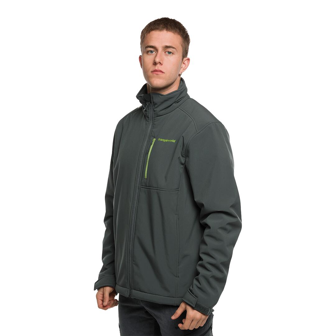 Softshell para Hombre Trangoworld Pradelles Gris 2/7