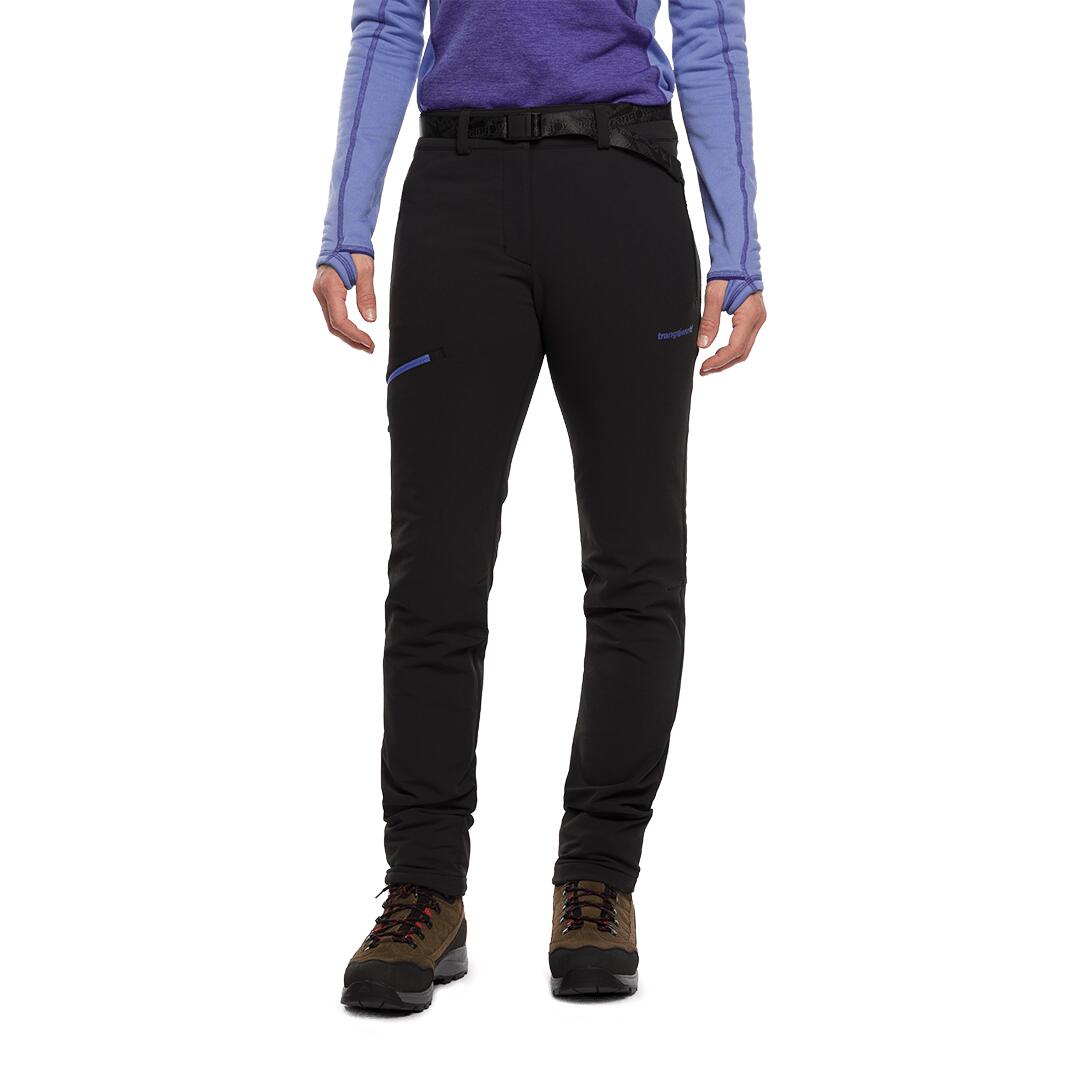 Pantalón para Mujer Trangoworld Causiat Negro/Morado 2/7