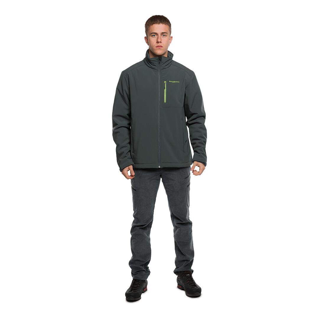 Softshell para Hombre Trangoworld Pradelles Gris 5/7