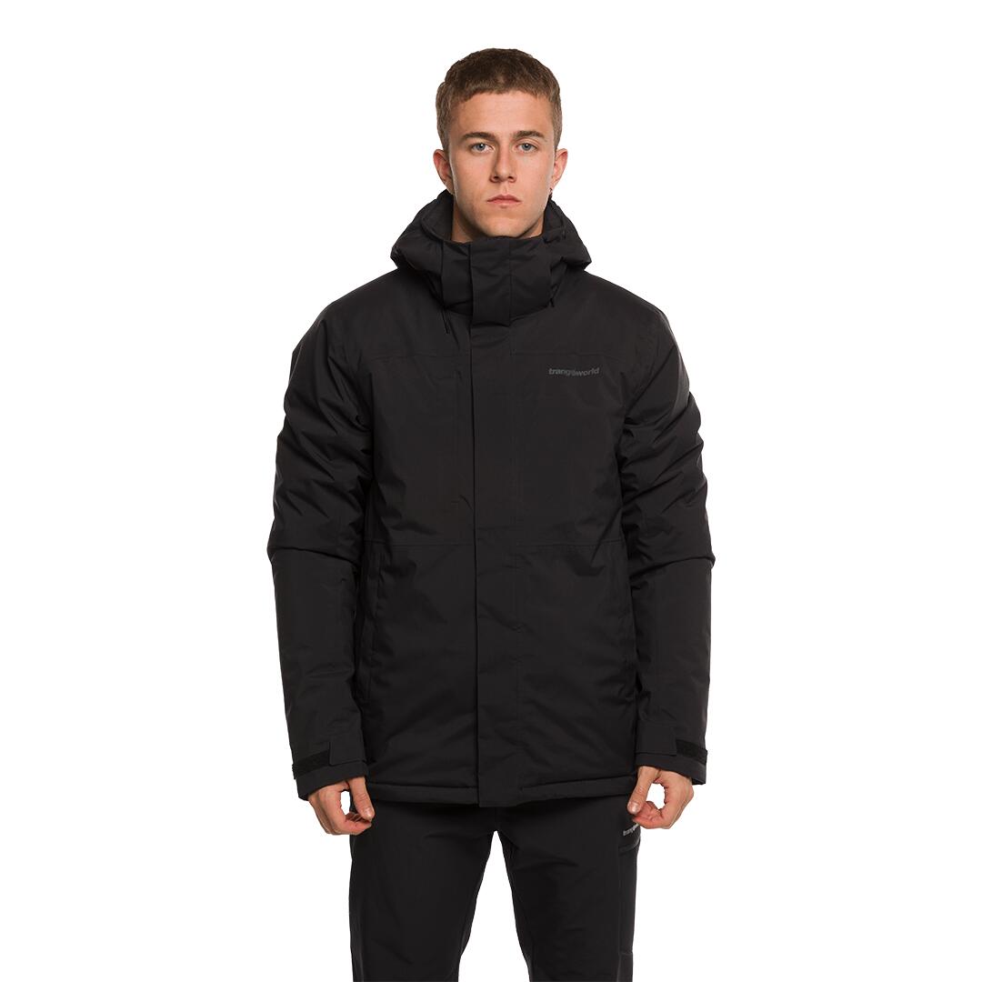 Chaqueta para Hombre Trangoworld Balerna termic Negro/Gris Impermeable 2/7