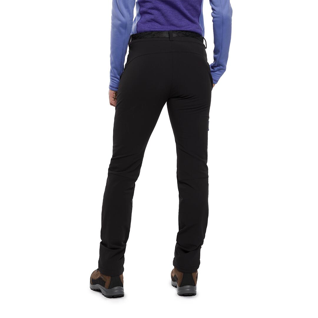 Pantalón para Mujer Trangoworld Causiat Negro/Morado 3/7