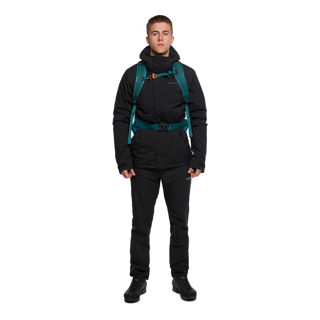Chaqueta para Hombre Trangoworld Balerna termic Negro/Gris Impermeable 4/7