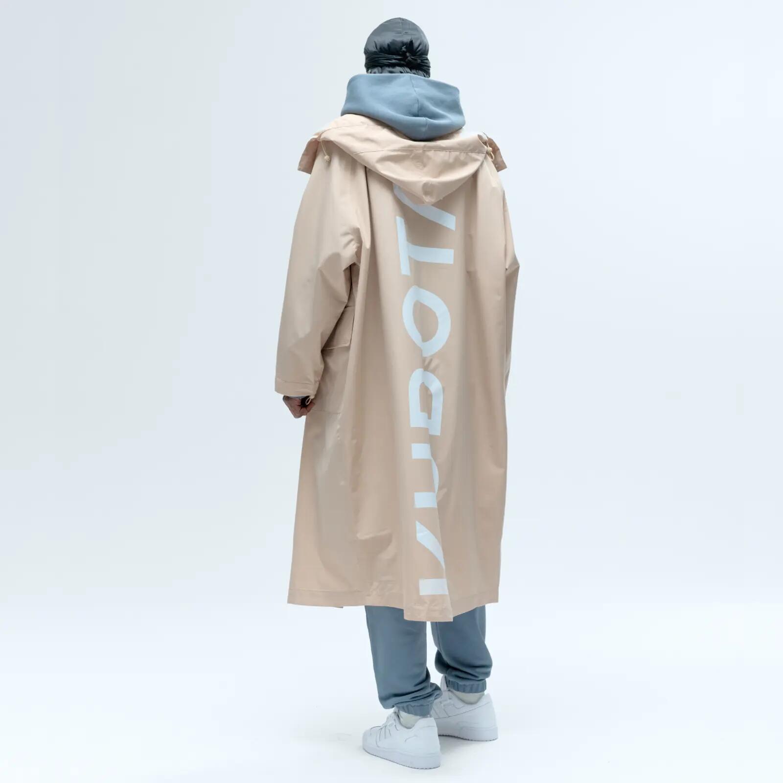 Kubota Parka Przeciwdeszczowa Jesienna Beżowa S/M 4/7
