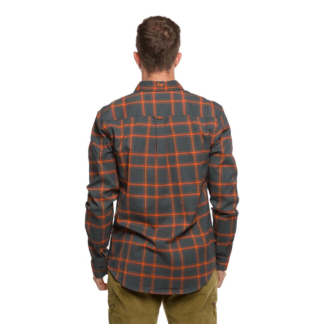 Camisa mangas largas para Hombre Trangoworld Zernez Gris 3/7