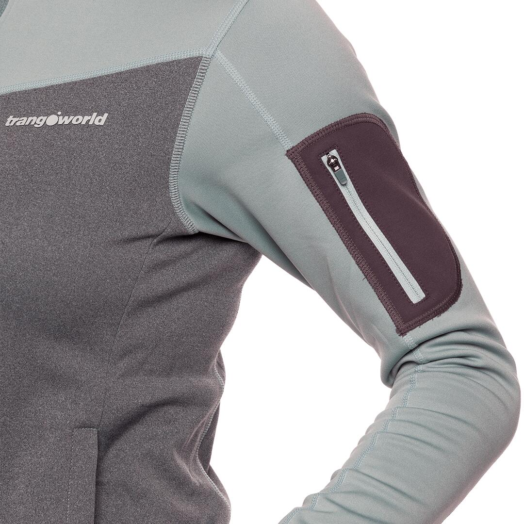 Chaqueta para Mujer Trangoworld Azaila Azul/Gris 7/7