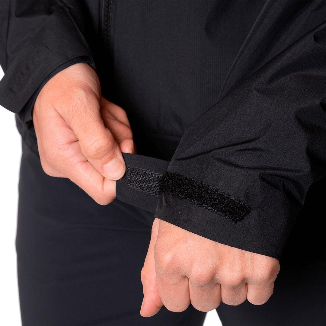 Chaqueta para Mujer Trangoworld Kanchenjunga Negro/Gris Impermeable Transpirable 3/5