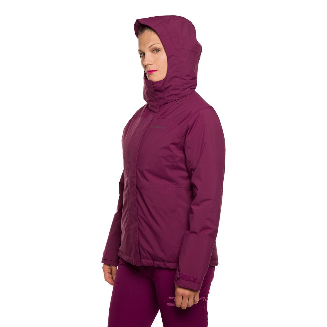 Chaqueta para Mujer Trangoworld Jenaz termic Morado/Gris Impermeable 6/7