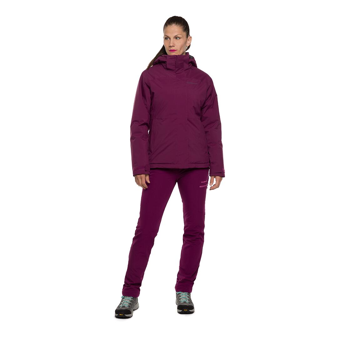 Chaqueta para Mujer Trangoworld Jenaz termic Morado/Gris Impermeable 5/7
