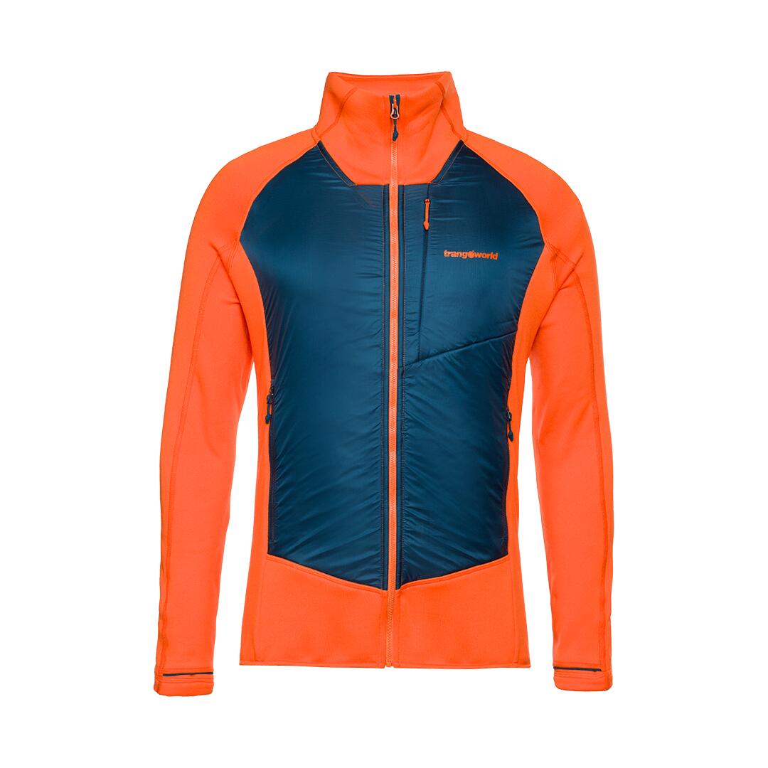 naranja / azul oscuro