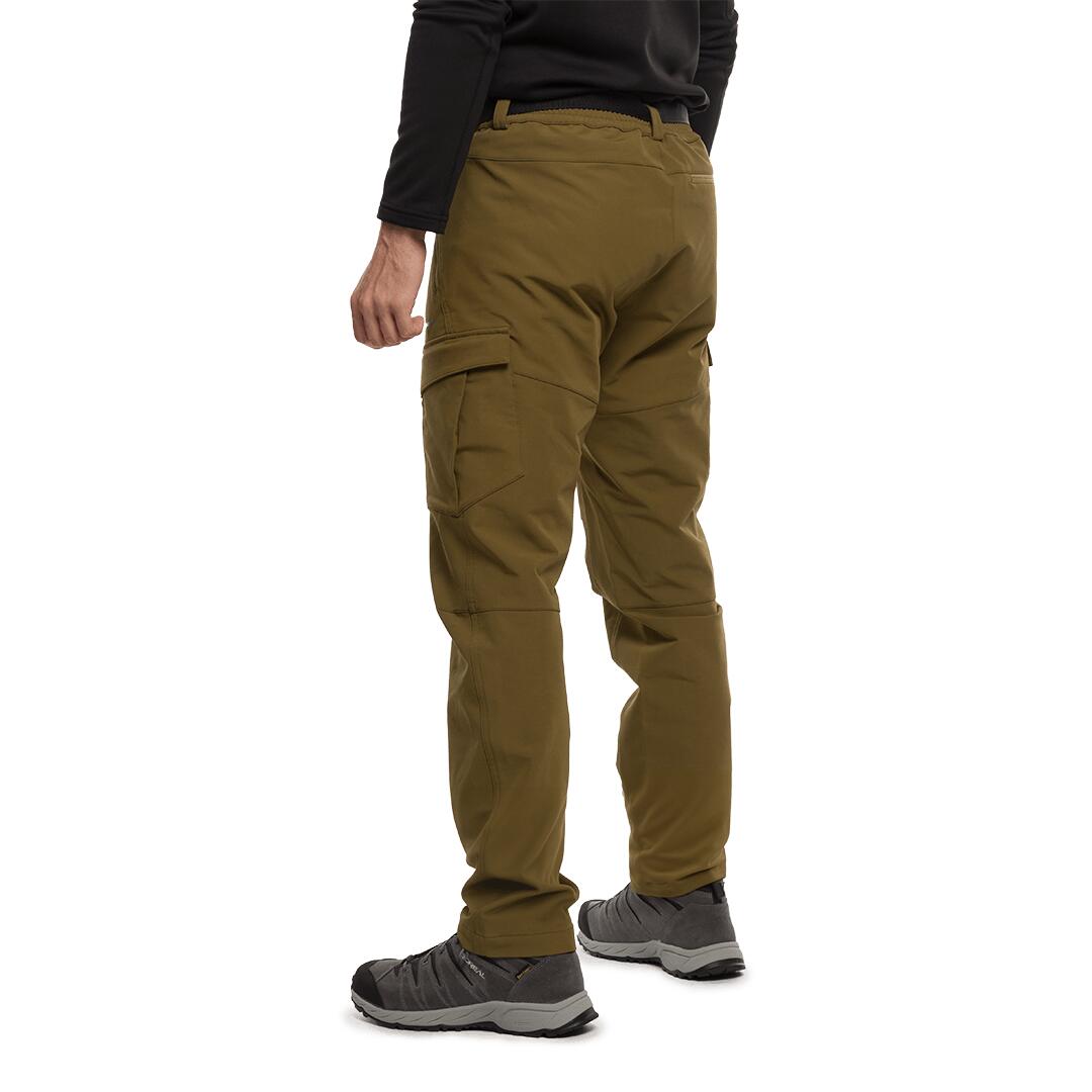 Pantalon - Randonnée - Homme - Respirant, Extensible, Résistant - ZAGORA - Jaune 3/7
