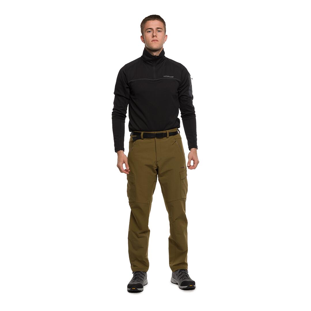 Pantalon - Randonnée - Homme - Respirant, Extensible, Résistant - ZAGORA - Jaune 5/7