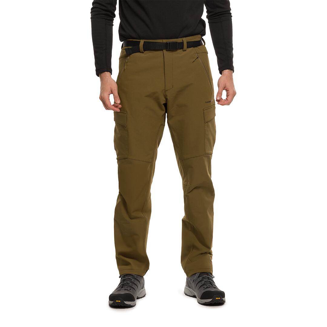 Pantalon - Randonnée - Homme - Respirant, Extensible, Résistant - ZAGORA - Jaune 2/7