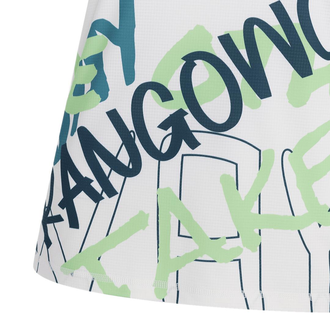 Camiseta de Trail Running para Mujer Trangoworld Laurel Blanco 2/2