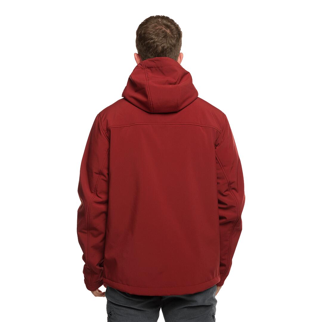 Softshell para Hombre Trangoworld Lanarce Rojo/Negro 3/7