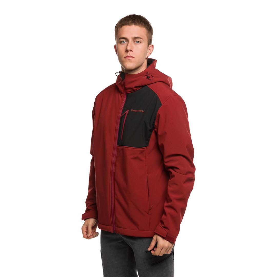 Softshell para Hombre Trangoworld Lanarce Rojo/Negro 2/7