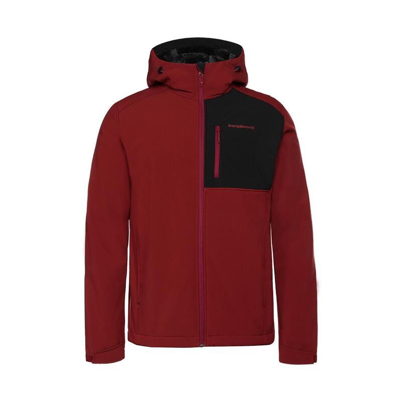 Softshell para Hombre Trangoworld Lanarce Rojo/Negro