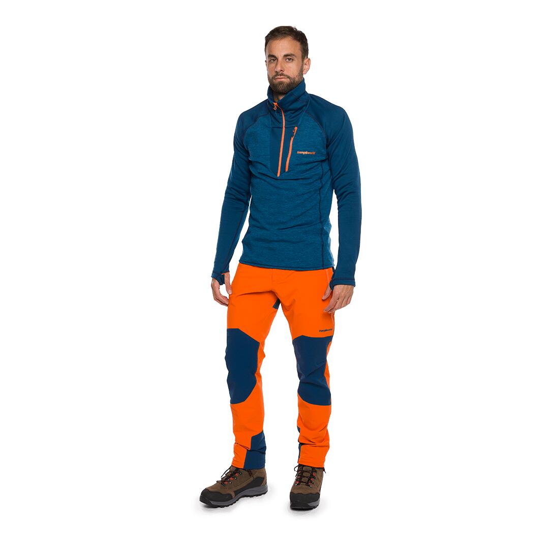 Pantalón para Hombre Trangoworld Mourelle dr Naranja/Azul 4/7