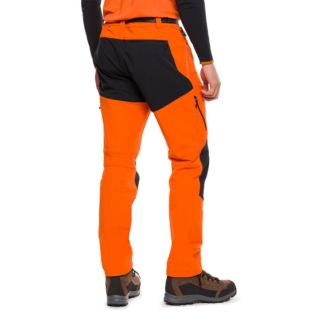 Pantalón para Hombre Trangoworld Rovek dr Naranja/Negro protección UV+30 3/7
