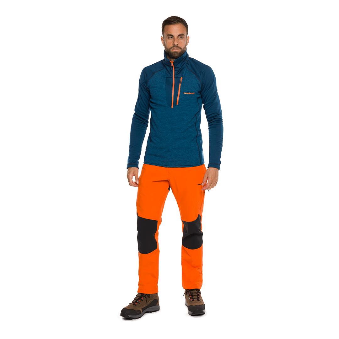 Pantalón para Hombre Trangoworld Rovek dr Naranja/Negro protección UV+30 4/7
