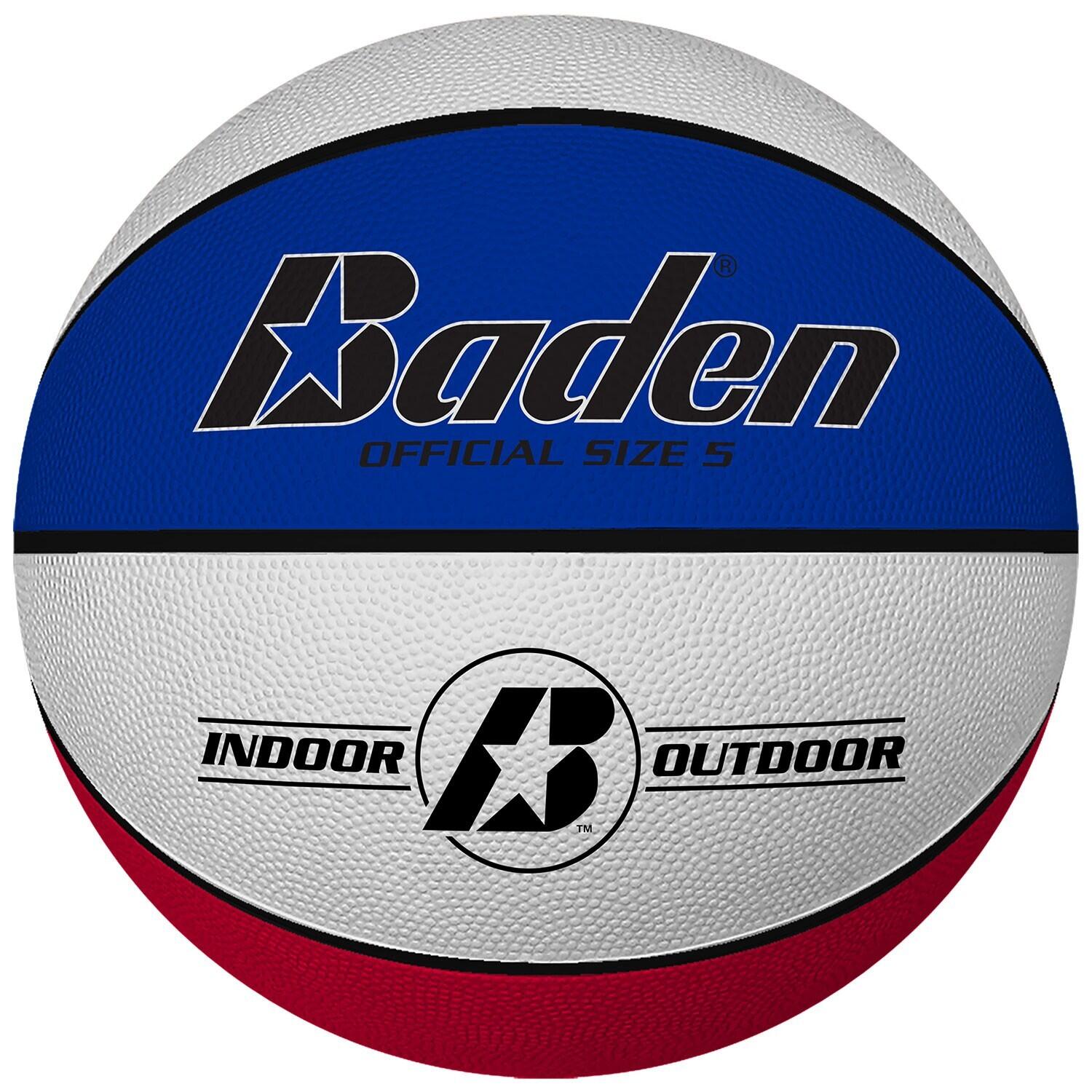 BADEN Basketball Basic Spiel- und Trainingsball Indoor Outdoor 303001707 Gr. 7 2/3