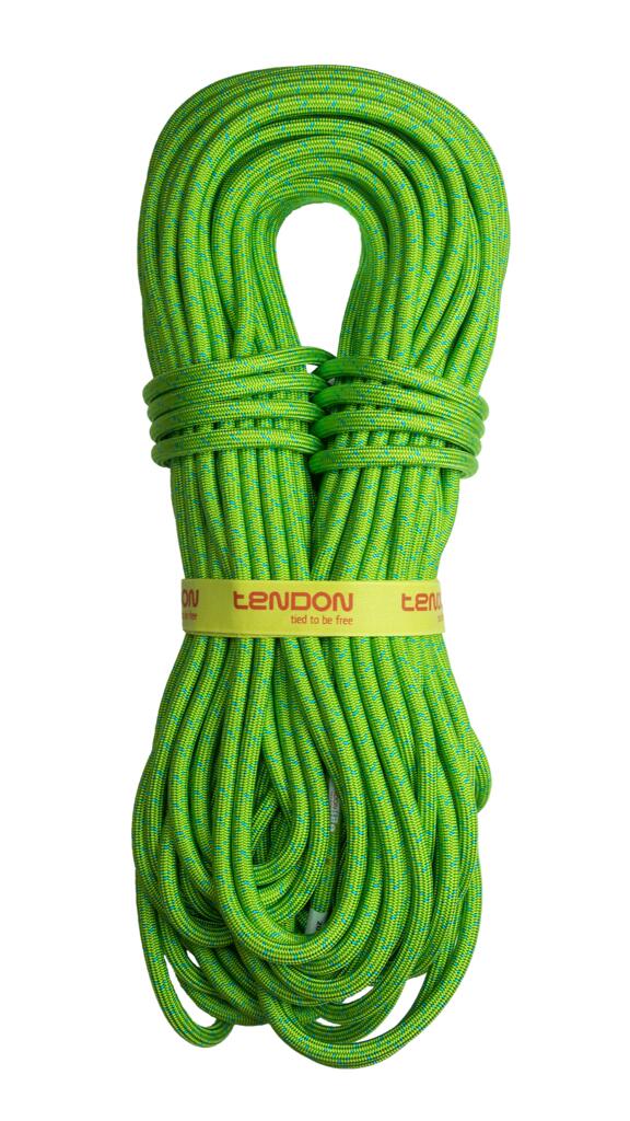 TENDON Jednoduché dynamické lano Master Pro 9,7 Complete Shield 50m