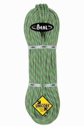 Corde d'escalade Beal Tiger 10 mm UNICORE DRY COVER 60 m verte