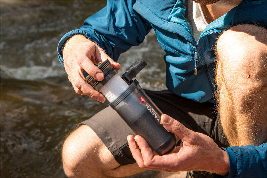 Filtre à eau Hiker potable pompe Céramique Active Charbon 6/7