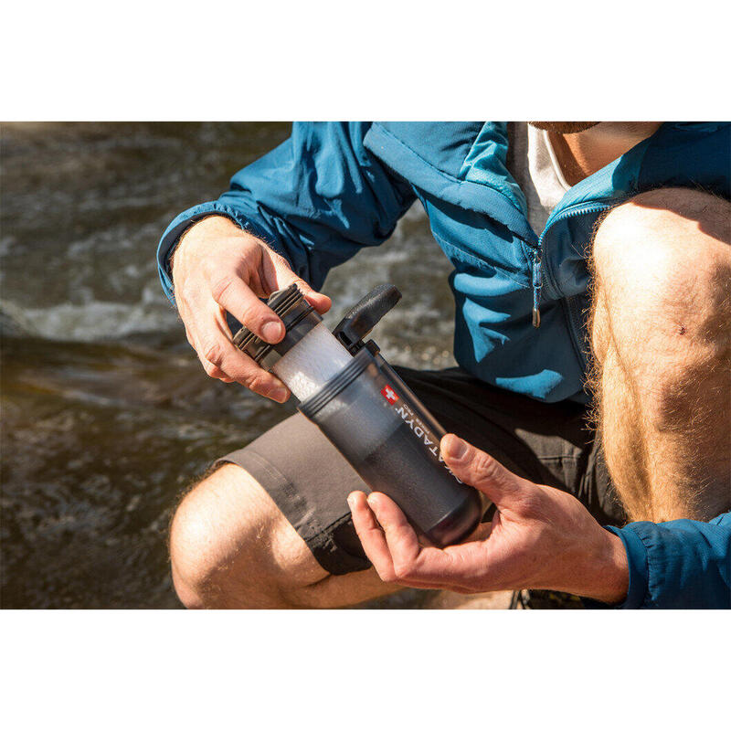 Waterfilter Hiker drinkwater pomp filter water keramische actieve koolstof