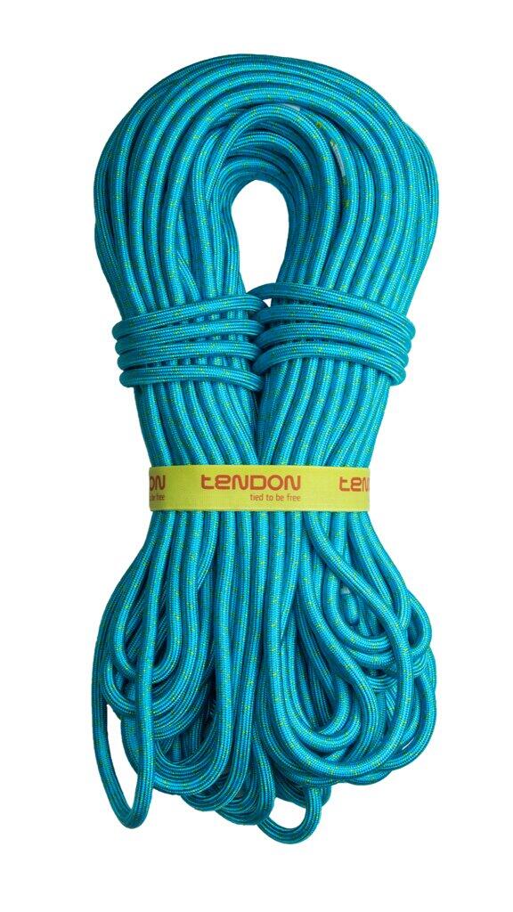TENDON Jednoduché dynamické lano Master Pro 9,7 Complete Shield 60m