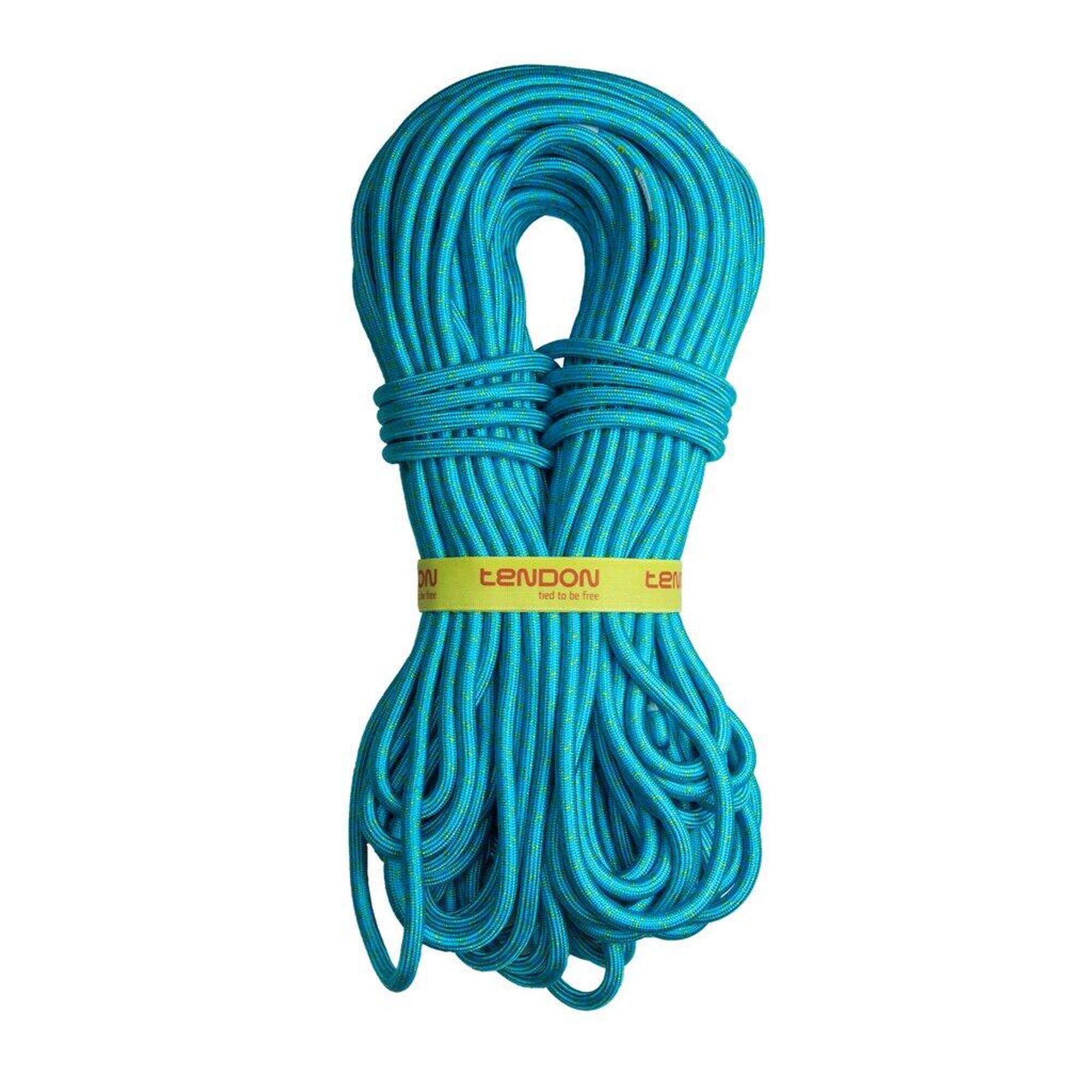 TENDON Jednoduché dynamické lano Master Pro 9,7 Complete Shield 60m