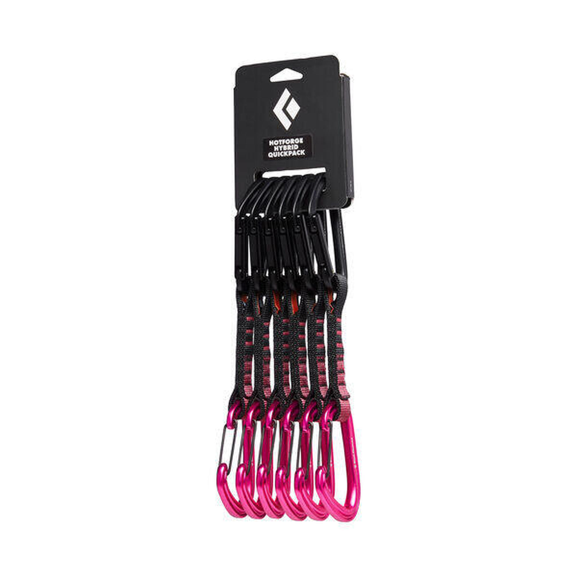 BLACK DIAMOND Lezecká expreska HotForge Hybrid Quickpack 12cm 6-Pack