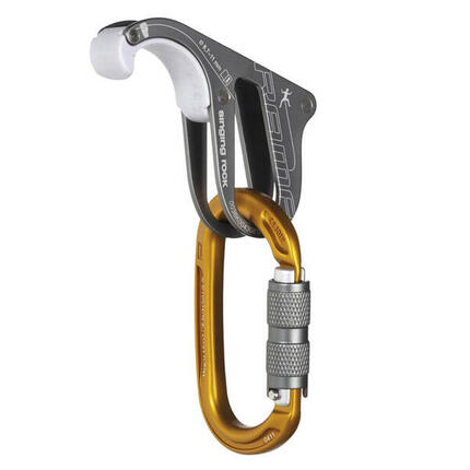 Singing Rock Rama demi-auto + mousqueton Oxy ovale pour cordes 8,7–11 mm