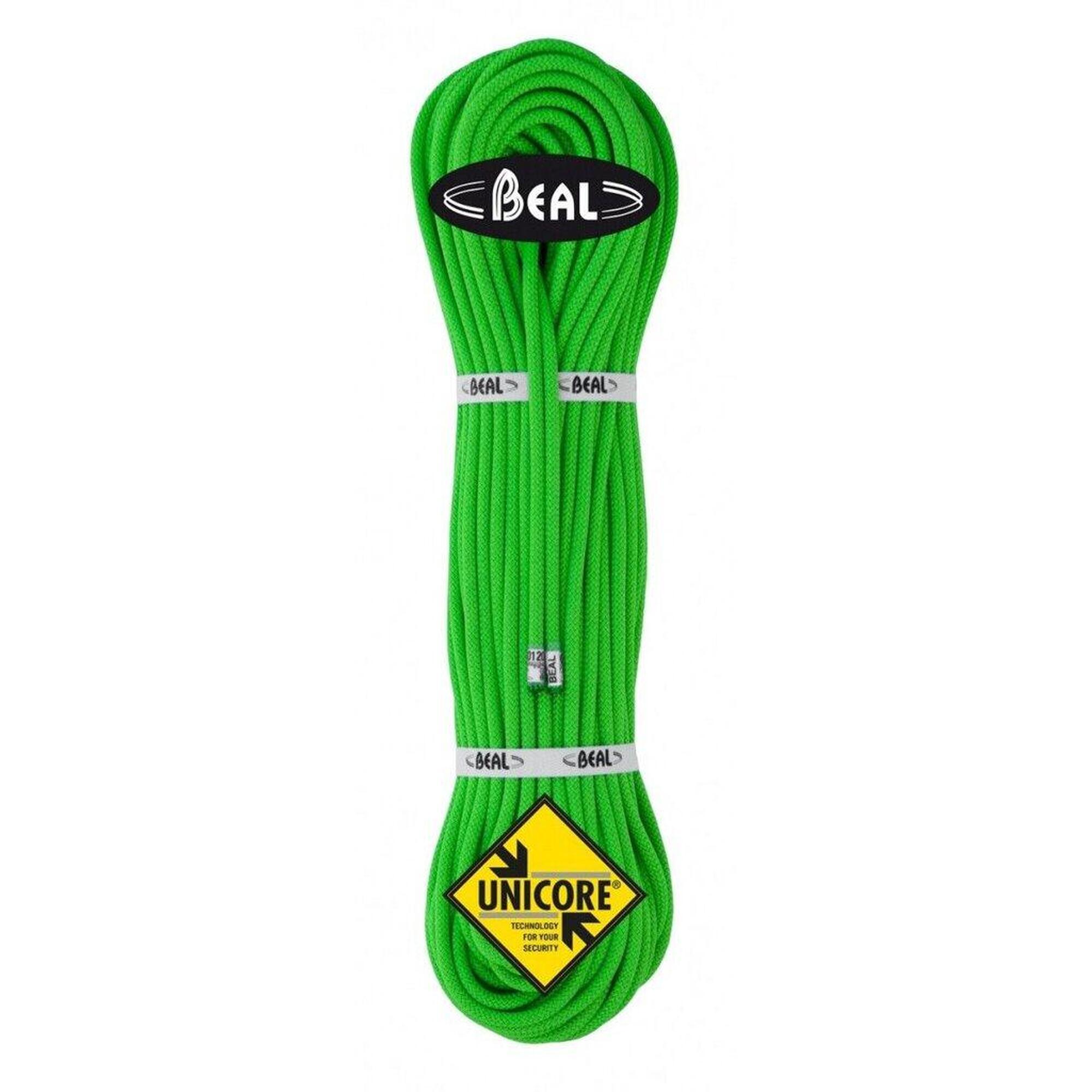 Beal - Corde D'Escalade Beal Gully 7,3 Mm 60 M Verte Unicore Golden Dry - Corde D'Escalade - Vert - 40 M - Decathlon