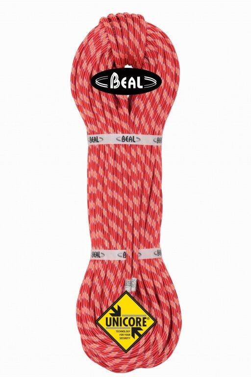 Corde escalade Beal Ice Line 8,1 mm UNICORE Golden Dry 60 m anis 2/5