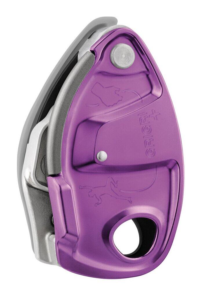 Veiligheidsapparaat Petzl Grigri + grijs met anti-paniek hendel 2/6