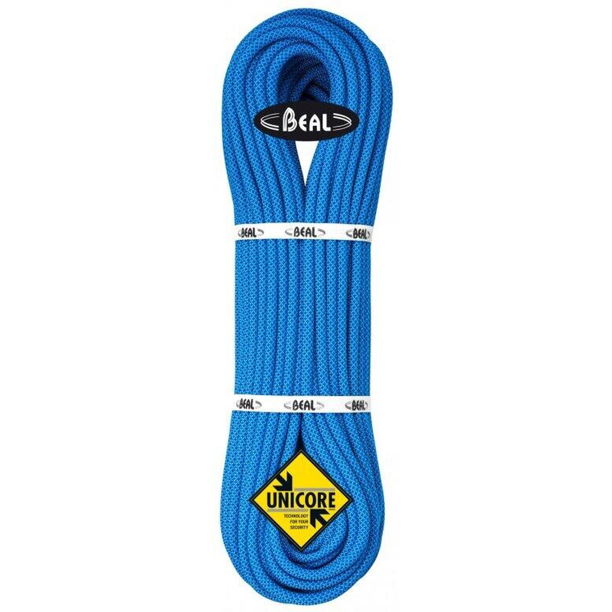 Beal - Corde Beal Joker Unicore Golden Dry 9,1 Mm 60 M Bleu — Légère Polyvalente - Corde D'Escalade - Bleu - 40 M - Decathlon