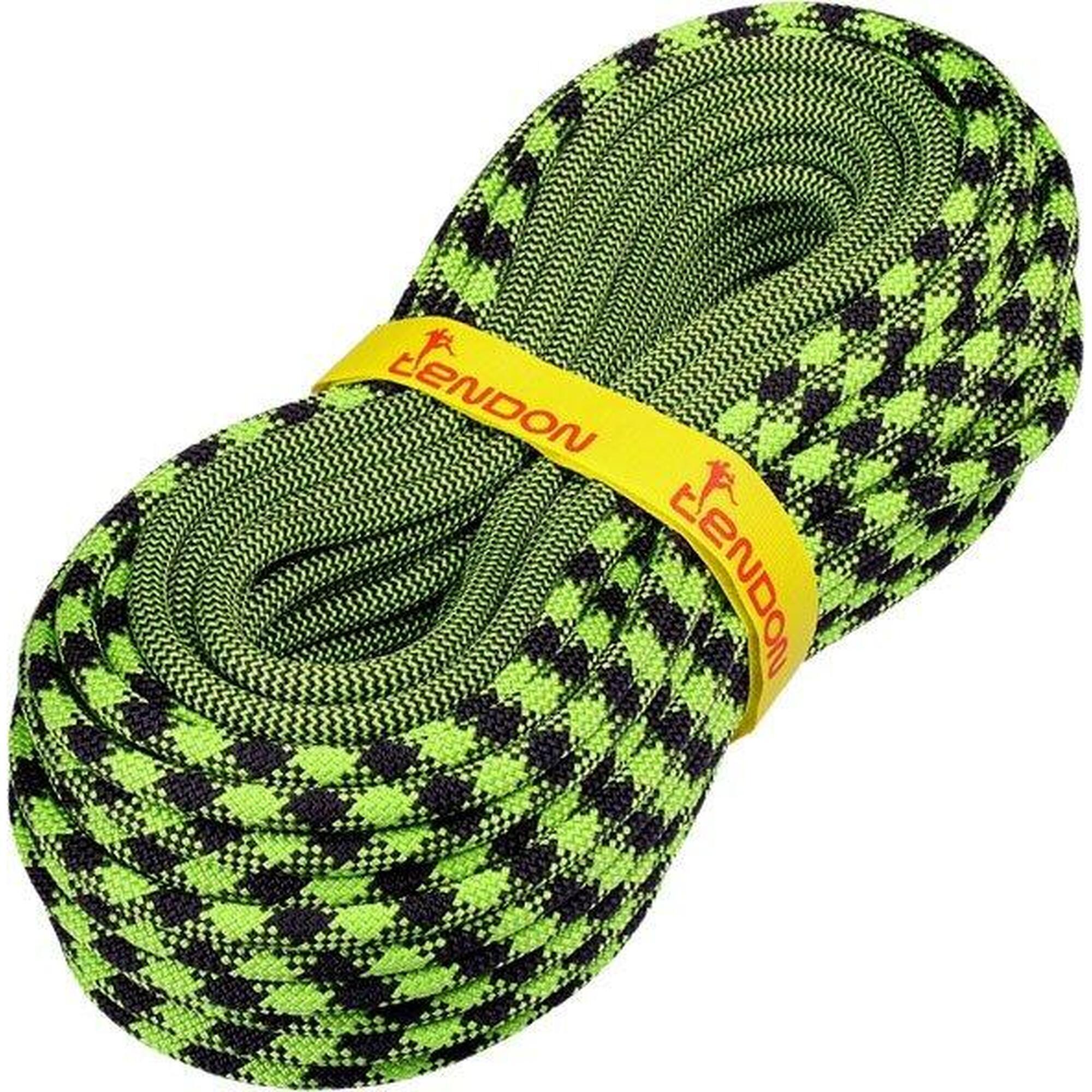 TENDON Jednoduché dynamické lano Ambition 9,8 Complete Shield bicolour 60m