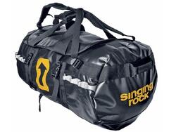 Sac expédition Singing Rock Tarp Duffle 120 L – PVC étanche, bretelles amov.