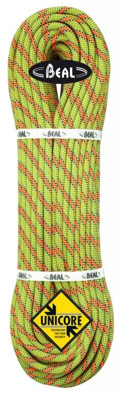 BEAL Jednoduché dynamické lano Booster III 9,7mm Unicore Dry Cover 50m