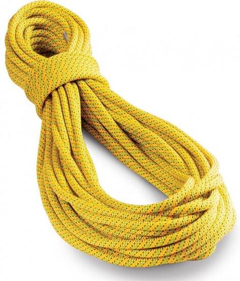 Corde escalade Tendon Ambition 9,8 mm 60 m jaune, légère 64 g/m EN 892