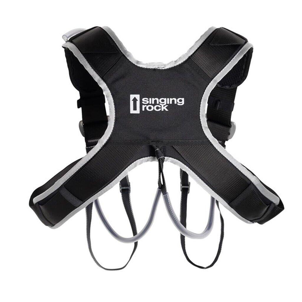 Harnais pectoral Singing Rock Aladin Plus rembourré bleu 435 g taille UNI 2/4