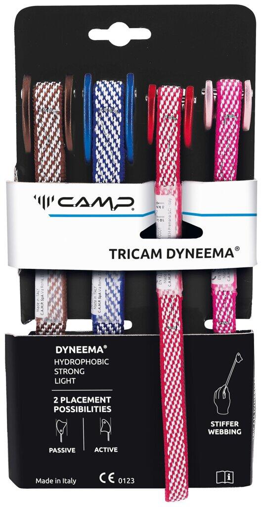 Tricams CAMP Dyneema 4 tailles 0,5–2,0 légers acier/aluminium 6/7