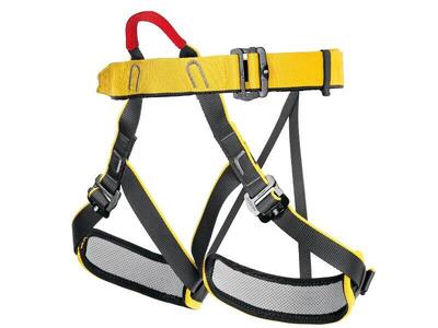 Singing Rock Top Padded Gurtzeug gelb UNI, leicht gepolstet, 3 Rock&Lock (15 kN)