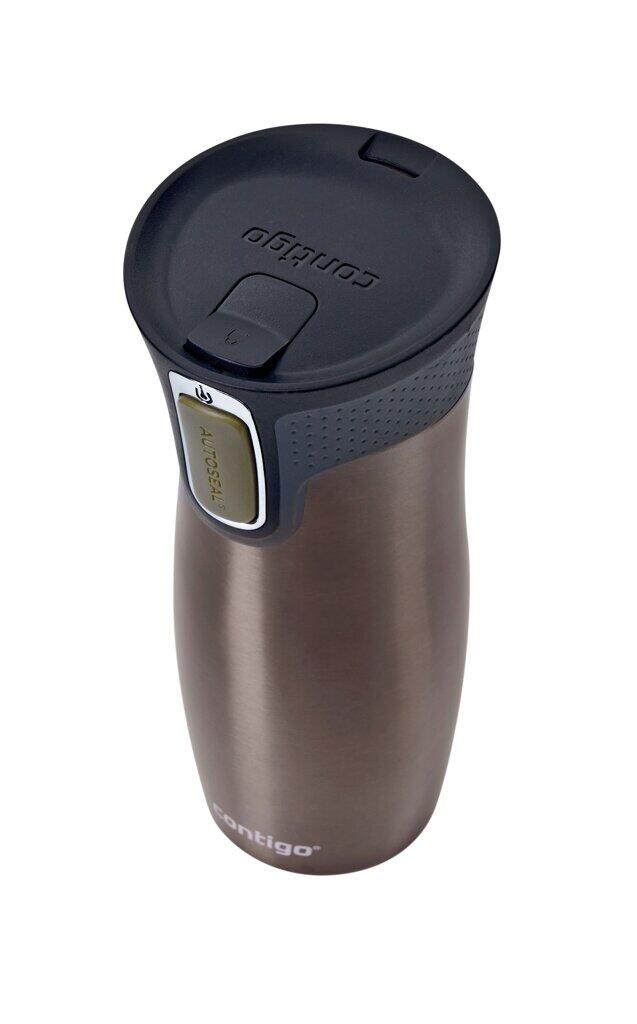 Contigo West Loop AUTOSEAL 470ml Red Stainless Steel Travel Mug 3/7