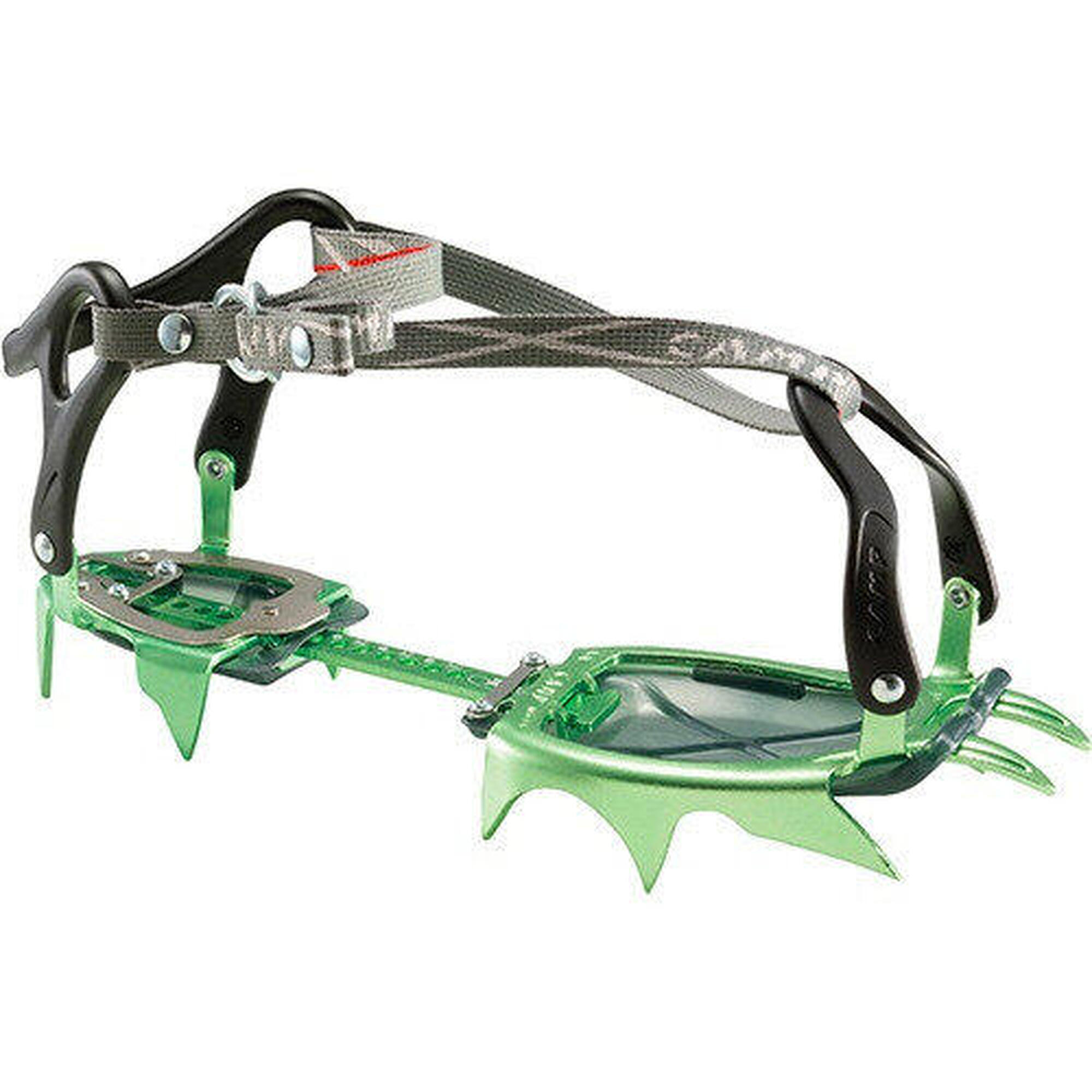 Camp - Crampons Camp Xlc 490 12 Pointes Alu 7075 Ultralégers T36-48 - Crampons Alpinisme - Vert - Taille Unique - Decathlon
